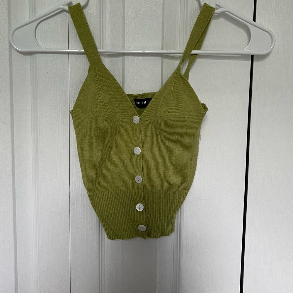 CROPPED SWEATER TANK